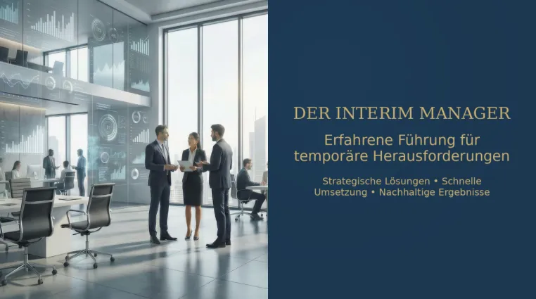 Cash sichern, Führung stärken, Umsetzung durchsetzen: Marco Behnke Der Interim Manager unterstützt Unternehmen Bild: Cash sichern, Führung stärken, Umsetzung durchsetzen: Marco Behnke Der Interim Manager unterstützt Unternehmen