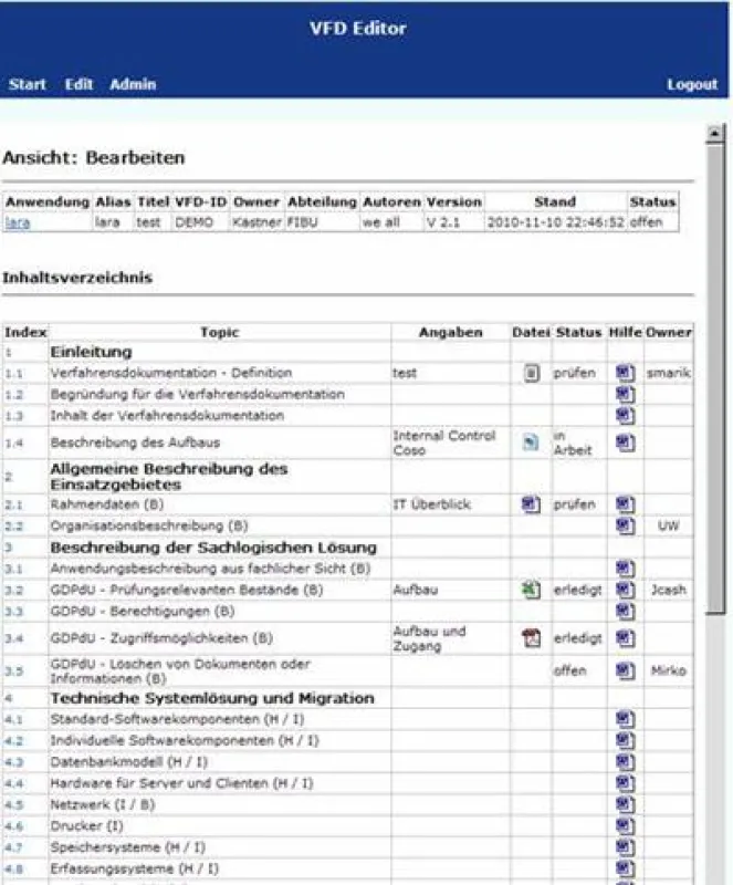 Compliance Document Editor