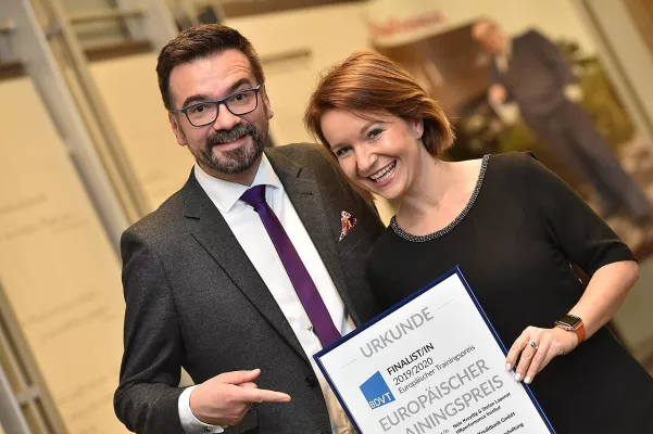Bild: Freiburger Unternehmerpaar kommt ins Finale des Europäischen Trainingspreises