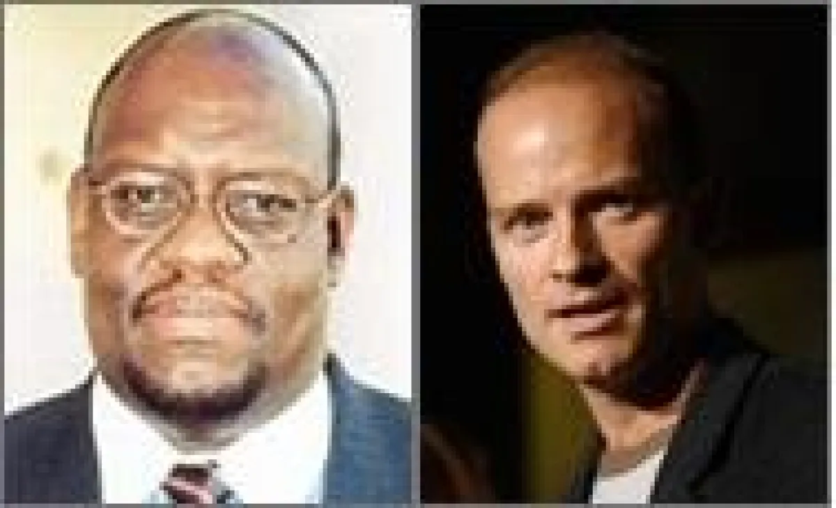 John Githongo (l.) und Jamie Drummond fordern einer Wiederbelebung und Neuorientierung des Kampfes gegen extreme Armut.