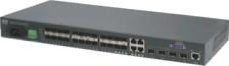 SFP Ports für Fast Ethernet, Gigabit Ethernet und 10Gigabit Ethernet in einem 19" Switch Bild: SFP Ports für Fast Ethernet, Gigabit Ethernet und 10Gigabit Ethernet in einem 19" Switch