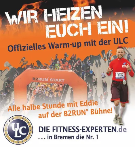 ULC startet beim B2RUN in Bremen Bild: ULC startet beim B2RUN in Bremen