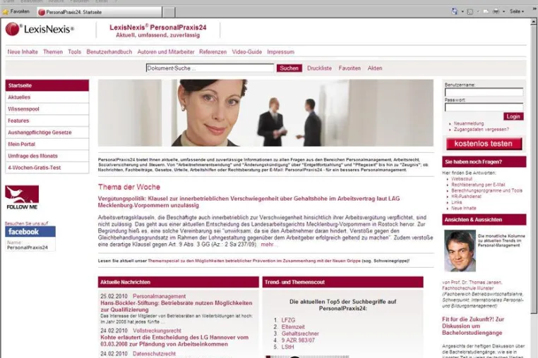 Kostenfasten: Bis Ostern unverbindlichen Gratis-Zugang zu Informationsportal für Personalabteilungen nutzen Bild: Kostenfasten: Bis Ostern unverbindlichen Gratis-Zugang zu Informationsportal für Personalabteilungen nutzen