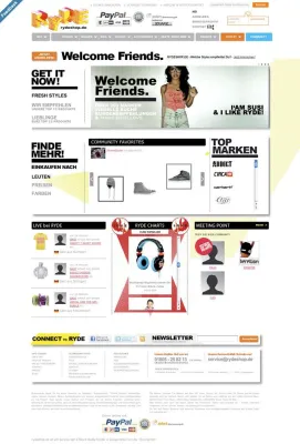 Bild: rydeshop.de – Social Shopping Portal für Streetwear & Boardsport Begeisterte geht an den Start