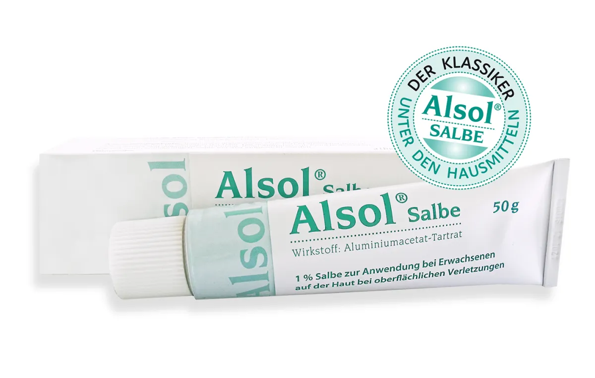 Alsol® – Essigsaure Tonerde aus der Tube