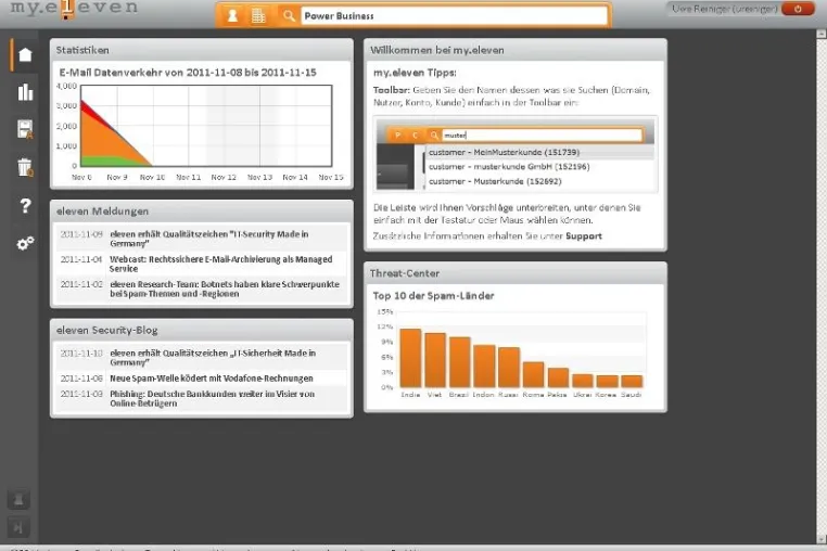 Bild: eleven startet neues Web-Interface my.eleven