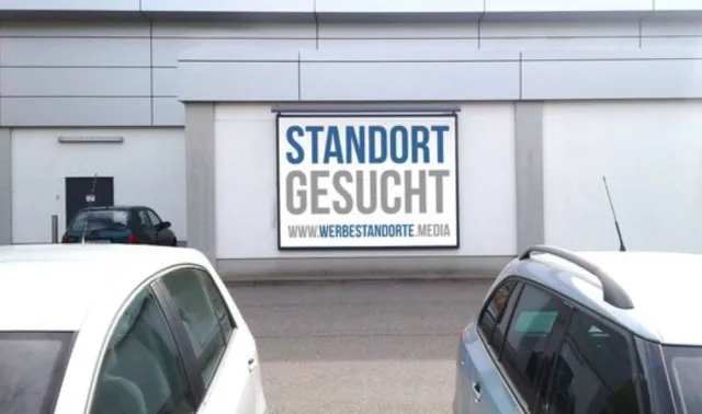 Bild: Die Vermietung von Werbeflächen!
