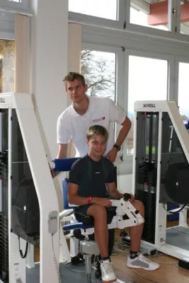 Bild: Henry Jakobi – ein Weltmeister im Ambulanten Rehazentrum Bad Endorf