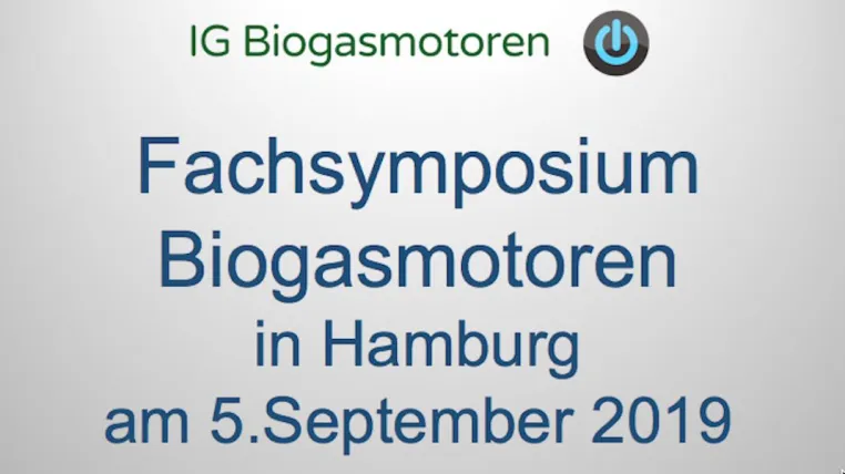 Technik für Betreiber: Fachsymposium Biogasmotoren Bild: Technik für Betreiber: Fachsymposium Biogasmotoren