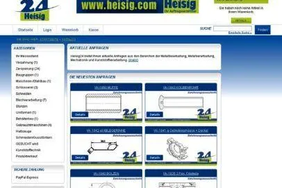 Relaunch: Onlineshop Heisig24 mit neuen Layout und erweitertem Angebot Bild: Relaunch: Onlineshop Heisig24 mit neuen Layout und erweitertem Angebot