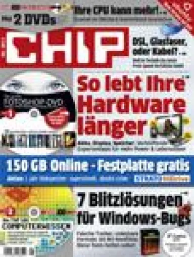 Bild: 1 Jahr lang kostenlos Dateien sichern: CHIP und STRATO verschenken 150 GByte Online-Speicher