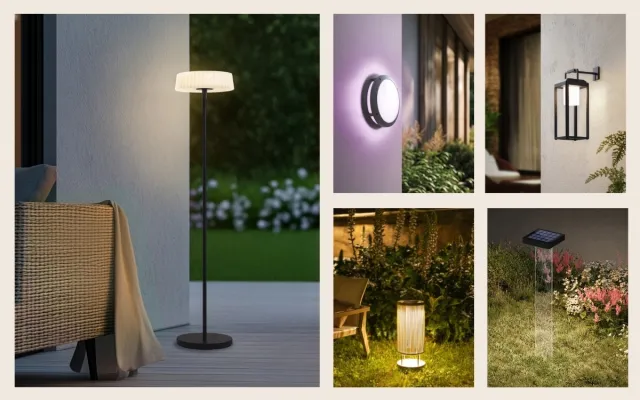 Gartenflair mit Solar: Lampenwelt.de präsentiert stromunabhängige Outdoorleuchten Bild: Gartenflair mit Solar: Lampenwelt.de präsentiert stromunabhängige Outdoorleuchten