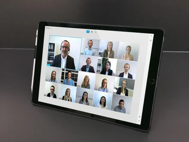 Bild: Videoconferencing made in Germany: alfaview® auf der CeBIT