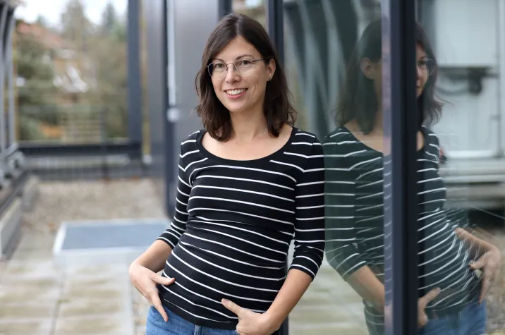Bild: Schering Young Investigator Award wird erstmalig verliehen: Dr. Agnes Toth-Petroczy wird ausgezeichnet