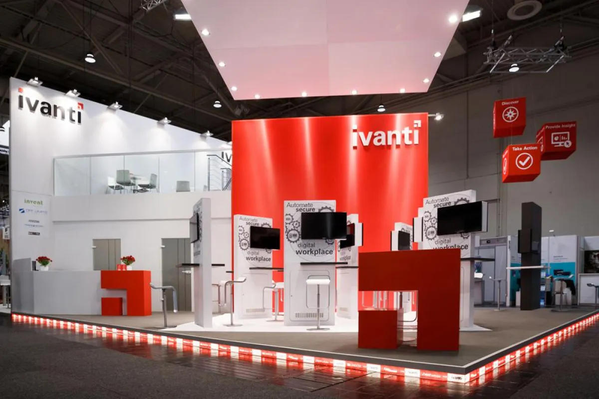 IVANTI Messestand auf der Cebit