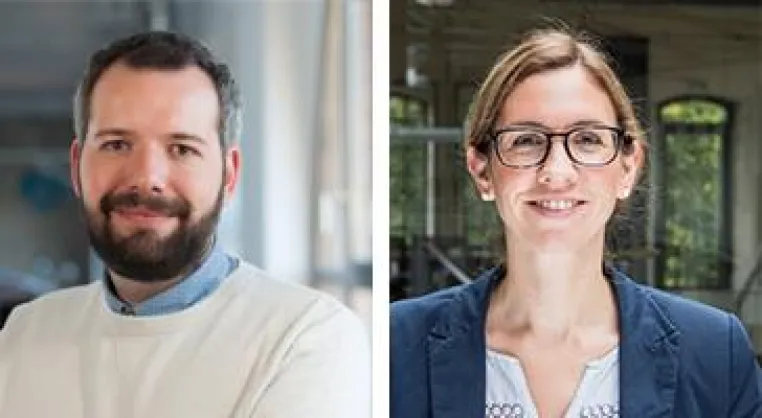 Bild: wirDesign-Personalien: Art Director Stefano Conzatti, Project Manager Kerstin Thiel