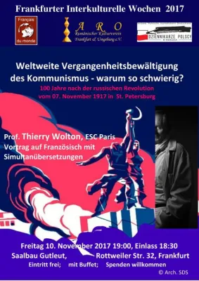 Bild: 10.11.17 Thierry Wolton: "Weltweite Vergangenheitsbewältigung des Kommunismus - warum so schwierig?"