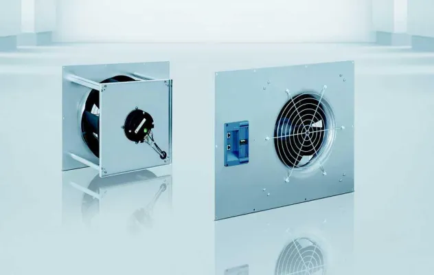 Bild: Energiesparende Filter-Fan-Units - EC-Radialventilatoren für Reinräume