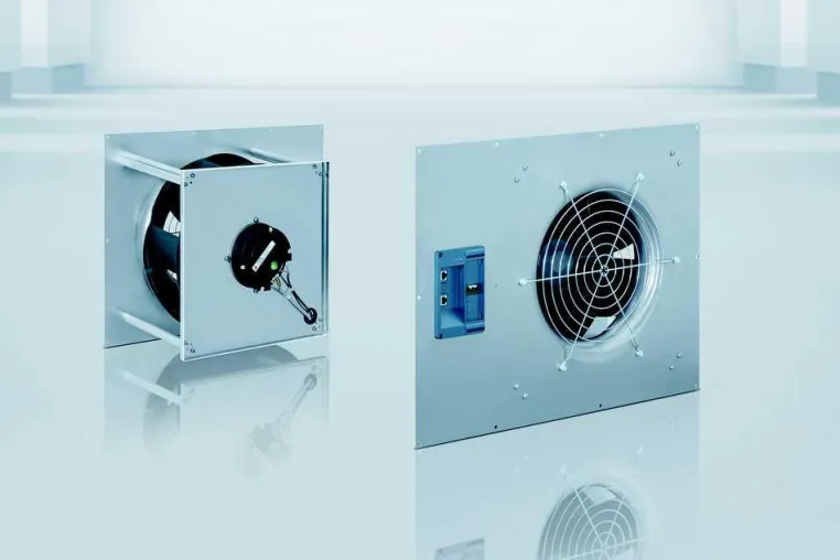 Bild: Energiesparende Filter-Fan-Units - EC-Radialventilatoren für Reinräume