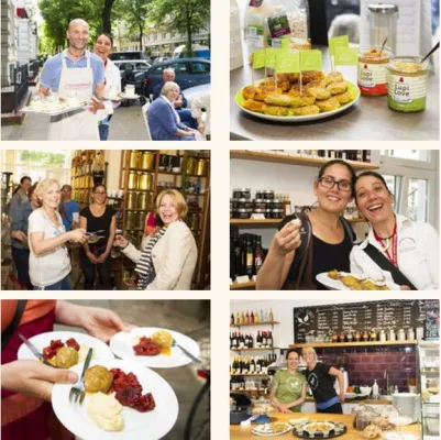 Bild: Heißwecke, Antipasti und Fingerfood - ?Flensburg zu Besuch in Hamburg