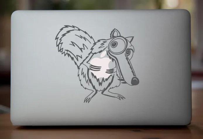 Bild: Dekoaufkleber für MacBooks