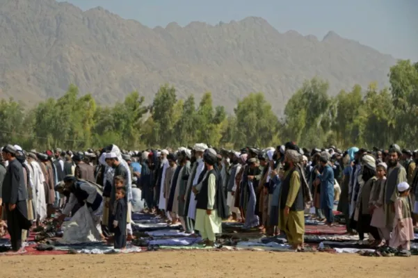 Bild: Besondere Aktion zum 21. Jahrestag des Afghanistankrieges