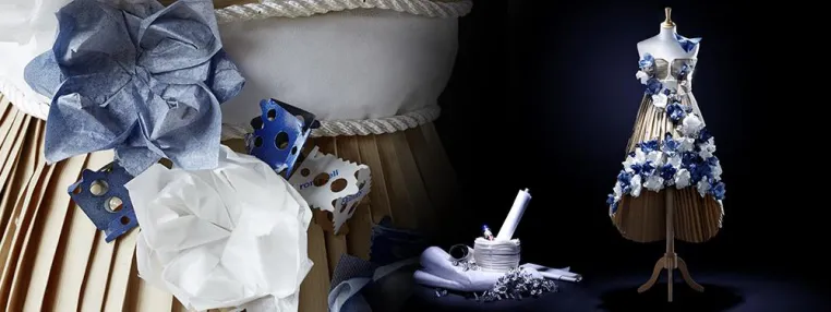 Packende Mode – Verpackung trifft Haute Couture Bild: Packende Mode – Verpackung trifft Haute Couture