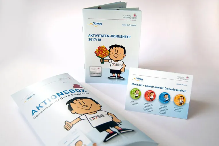 Initiative GESUNDE UNTERNEHMEN motiviert 1.700 Süwag-Mitarbeiter zu täglichen Gesundheitsmaßnahmen Bild: Initiative GESUNDE UNTERNEHMEN motiviert 1.700 Süwag-Mitarbeiter zu täglichen Gesundheitsmaßnahmen