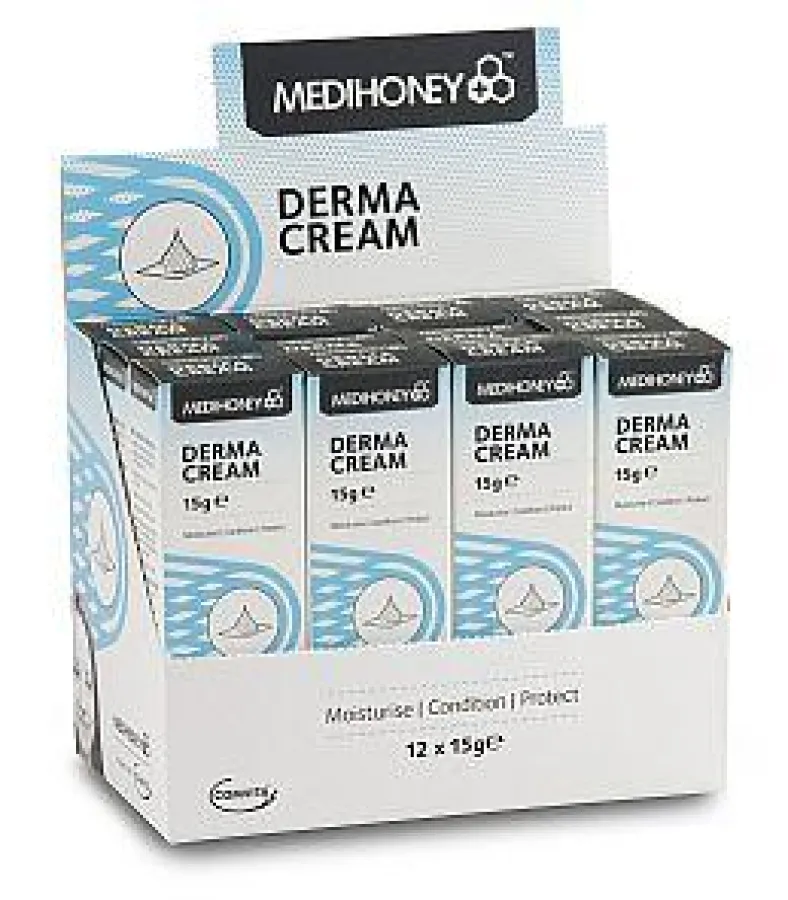 Medihoney Dermacreme 12 x 15g Spenderbox
