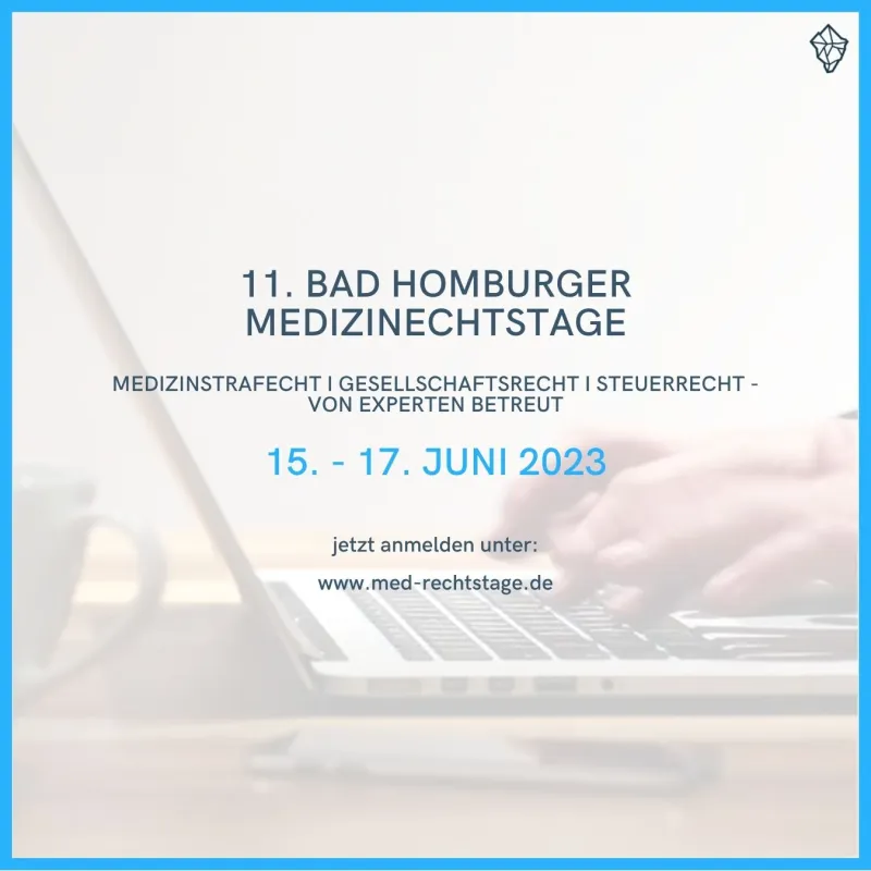 11. Bad Homburger Medizinrechtstage 2021 (© (© LPS Group GmbH))