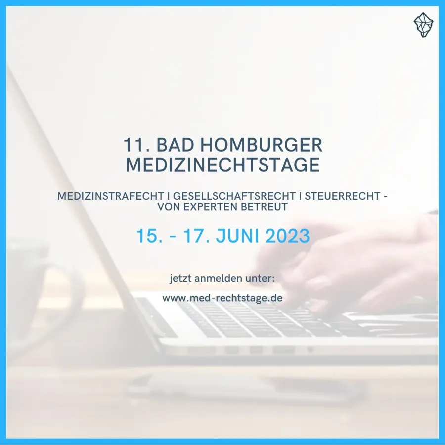 11. Bad Homburger Medizinrechtstage 2021  (© (© LPS Group GmbH))