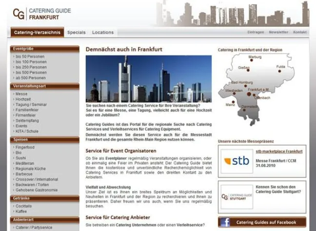 Bild: Catering Guides kommt nach Frankfurt