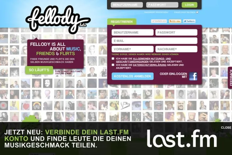 Bild: Flirt-Plattform für Musikbegeisterte ab sofort mit Anbindung an Last.fm
