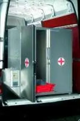 Bild: Brennend heißer Wüstensand: IsoboxxSystems-Thermosecure auf der Arabhealth 2011 mit coolen Entwicklungen