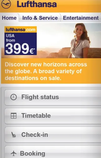 Bild: Internationaler Mobile Award für CLANMO-Kunde Lufthansa