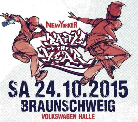 Bild: It’s battle time! NEW YORKER Battle of the Year Final 2015: Das größte Breakdance-Event der Welt