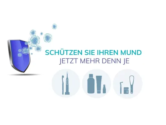 Bild: Mundhygiene zur Prävention als Teil Ihrer täglichen Gewohnheiten