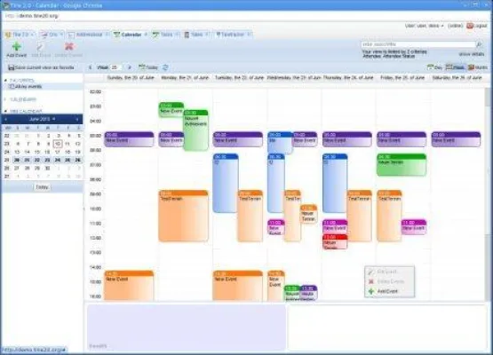 Bild: Tine 2.0 Open Source Groupware veröffentlicht neues Hauptrelease