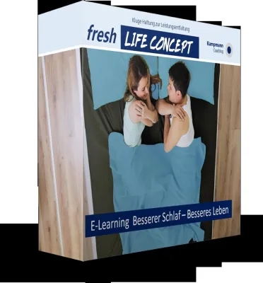 Bild: 80% der Schlafprobleme sind lösbar, sagt die Forschung Klaus Kampmanns neues E-Learning zeigt, wie es geht