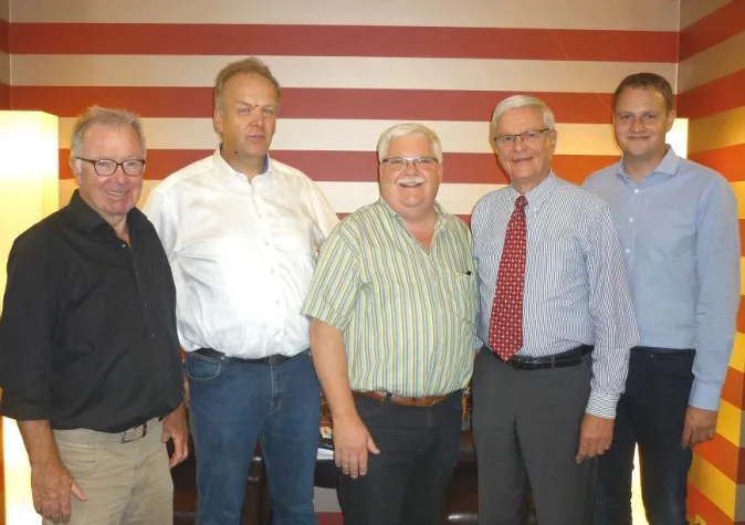 Bild: Meisterteam bestätigt Burkhard Leffers