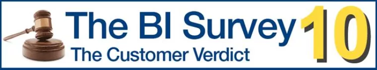 Bild: evidanza GmbH brilliert mit einem TOP-Ranking im BI Survey 10 von BARC