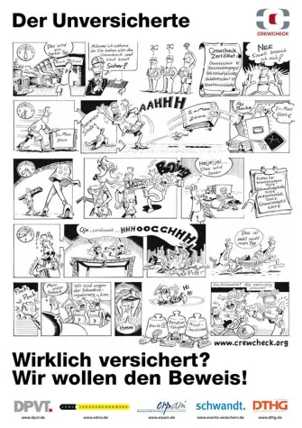 crewcheck startet Kampagne für Versicherungsschutz bei Eventtechnikern Bild: crewcheck startet Kampagne für Versicherungsschutz bei Eventtechnikern