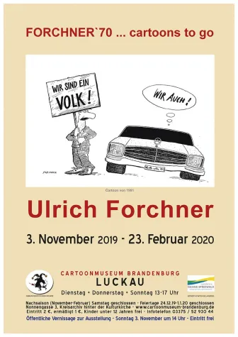 Noch ein Klassiker im Cartoonmuseum zum Jahresausklang Bild: Noch ein Klassiker im Cartoonmuseum zum Jahresausklang