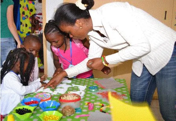 Bild: Erfolgreicher Start für den Kindergarten der Deutsche Schule Jaunde (DSJ) am 09. September 2013