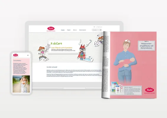 Bild: Schmittgall HEALTH für Töpfer KidsCare: Superpflege für Superhelden