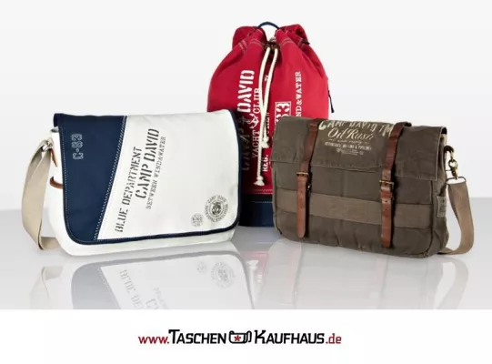 Bild: Neu im Taschenkaufhaus: Herrenmarke Camp David