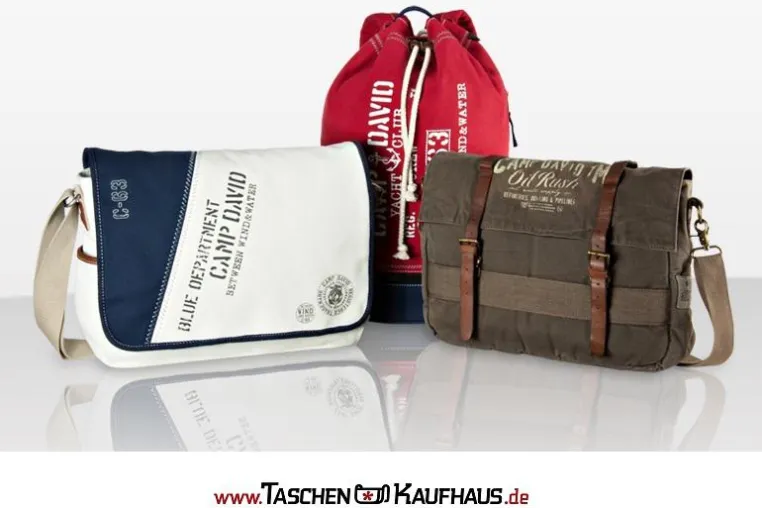 Bild: Neu im Taschenkaufhaus: Herrenmarke Camp David
