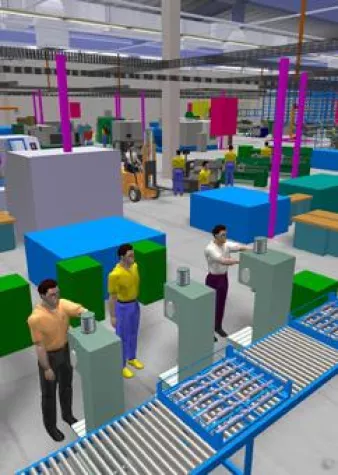 Bild: Mit 3D-Planung Produktionsprozesse und Fabriken optimieren