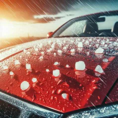 Bild: Hagelschaden Reparatur München: Beulendoktor beseitigt Dellen ohne Wertverlust