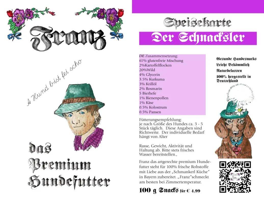 ZumFranz Premium HundeSnacks mit Funktion (© zumFranz)